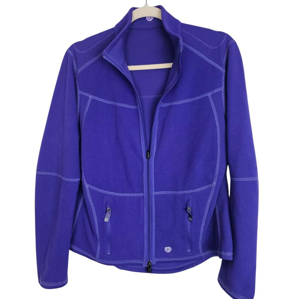 Pearl Izumi Womens Full Zip Athletic Jacket Size M Gorpcore Activewear Outdoor